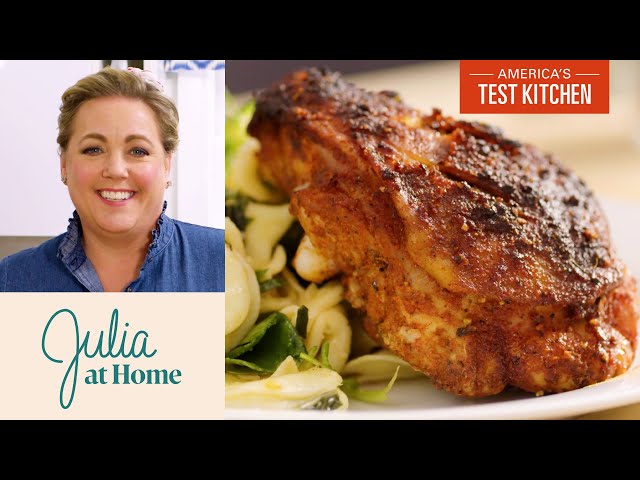 How to Make Spice-Rubbed Chicken and Tortellini Salad | Julia at Home
