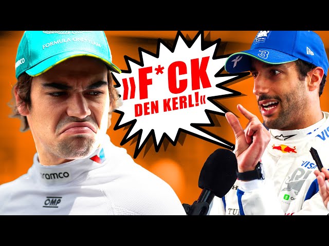 Ricciardo ESKALIERT gegen Stroll: "F*CK den Kerl!" Warum war er STINKSAUER?
