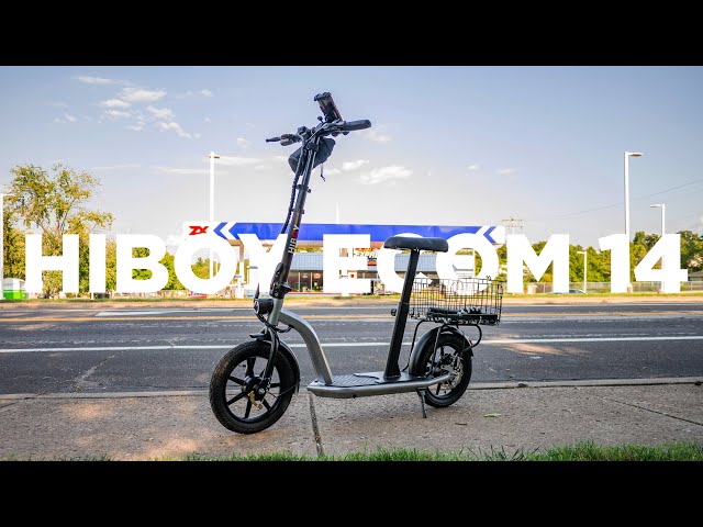 Hiboy ECOM 14 | This 22MPH seated electric scooter is QUICK!