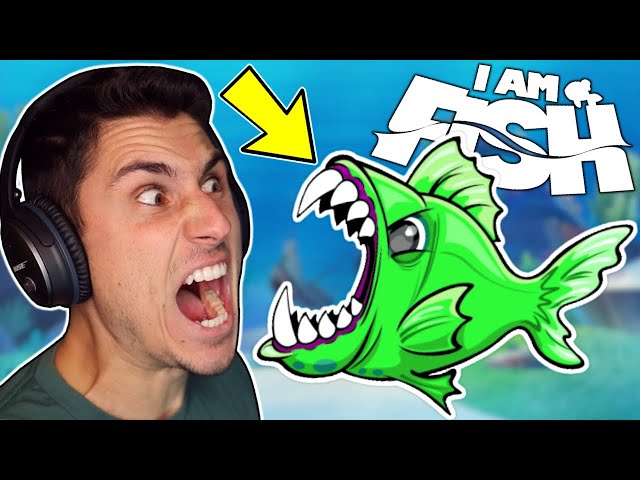 I Spent 24 Hours As A KILLER FISH! | I Am Fish