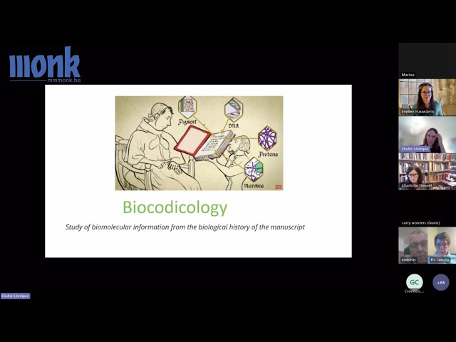 Mmmonk School – An Introduction to Biocodicology and Medieval Manuscripts