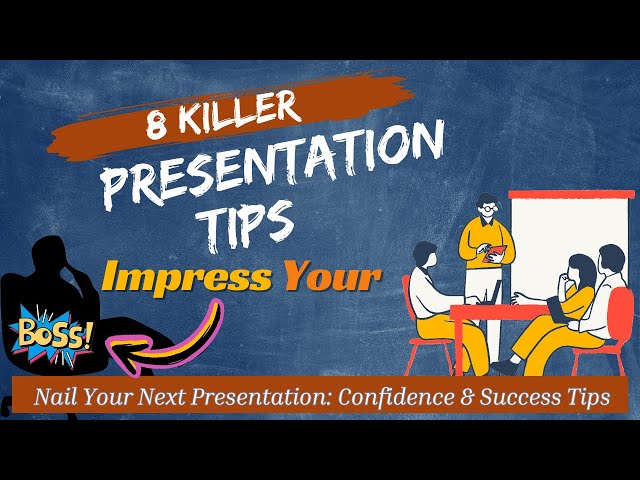 Stop Boring Presentations! 8 Tips That Guarantee Success in just 2 Minutes