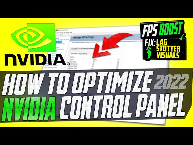 🔧 How to Optimize Nvidia Control Panel For GAMING & Performance The Ultimate GUIDE 2022 *NEW*
