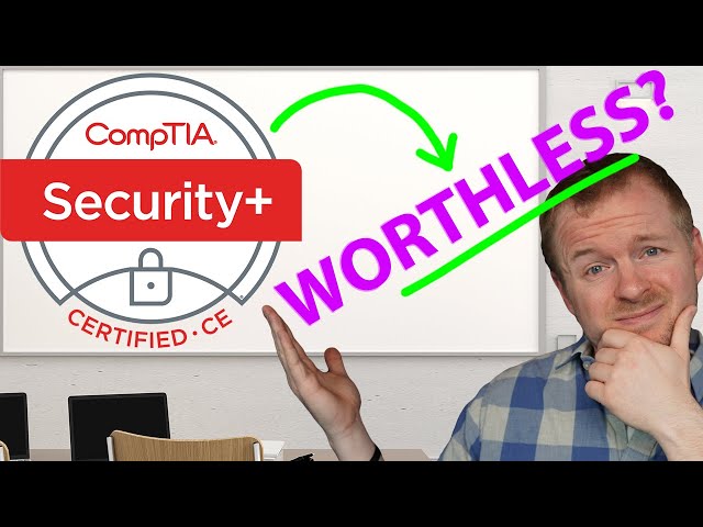CompTIA Security+ is WORTHLESS for Cyber Security Careers