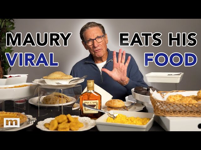 Maury Eats Viral Foods From His Show | Compilation | Best Of Maury