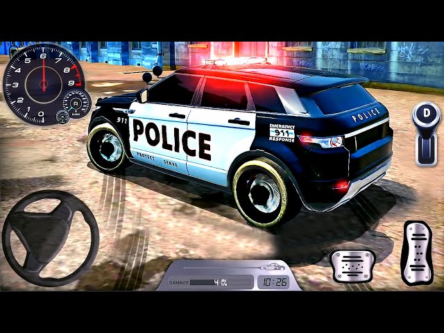 US Police Car Drift in The City Simulator - SUV Cop Patrol Chase Driving - Android GamePlay #7