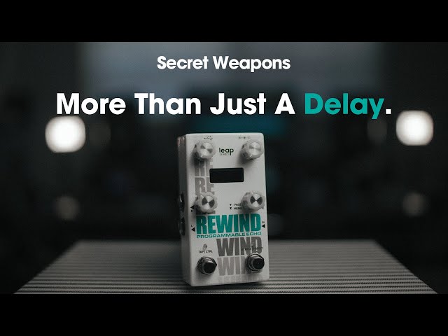 Alexander Pedals Rewind Programmable Echo | Secret Weapons Demo & Review