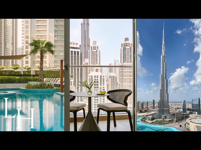 Touring a Downtown Dubai Apartment with Burj Khalifa Views ✨