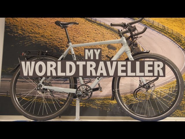 My New Koga WorldTraveller Touring Bicycle For A 3-Year Bike Trip!!