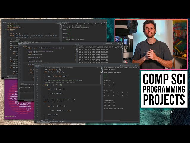 Programming Projects EVERY Computer Science Student Will Build