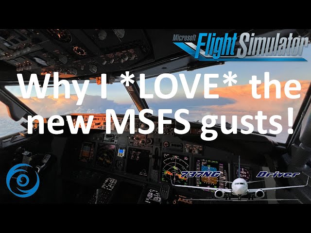 Why I *LOVE* the new MSFS gust model | Real 737 Pilot