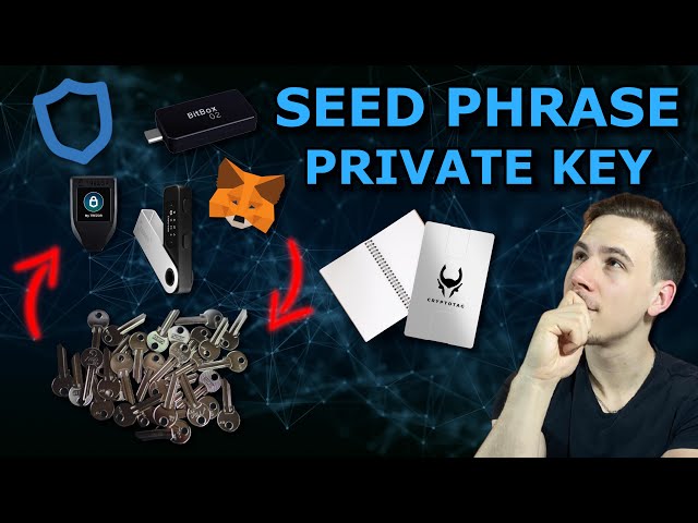 Bitcoin & Krypto Wallets - Der Richtige Umgang mit dem Private Key / Seed Phrase / 24 Wörter