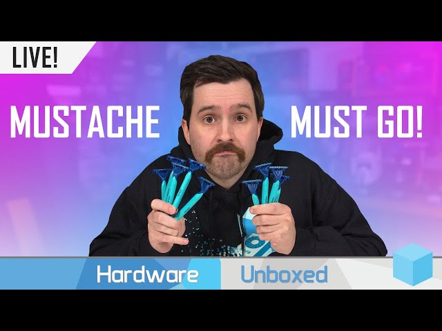 Live: Mustache Shaving for Charity + Tech News Chat