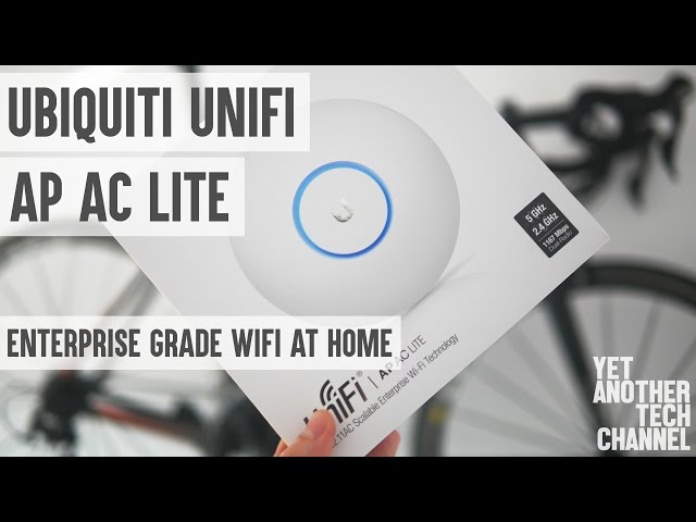Ubiquiti UAP AC Lite review - installation, setup, roaming, performance tests