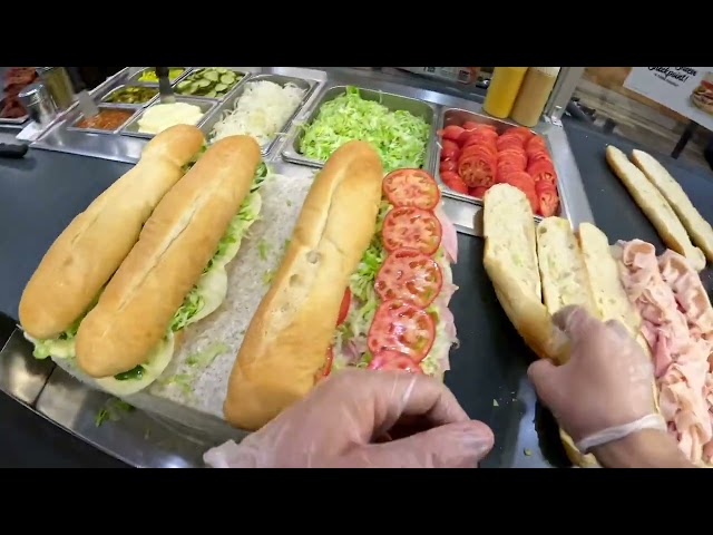 How Fast Can I Make 16 Lunchboxes? | Jersey Mike’s POV