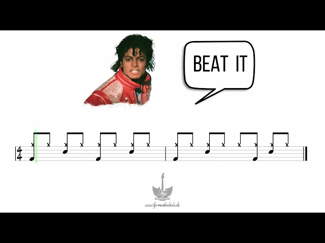 Michael Jackson - Beat It - Drumless