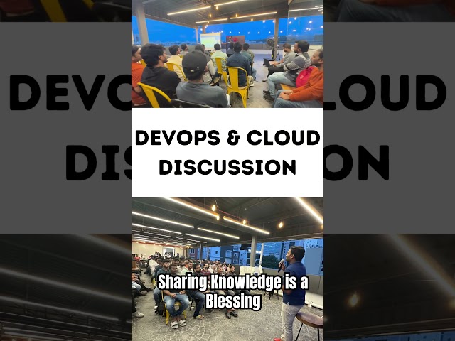 First In-Person Meetup | DevOps and Cloud | #abhishekveeramalla #devopsonline #awsdevops