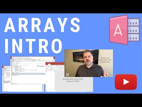 MS Access Power of Arrays