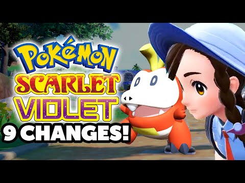 9 Changes in Pokemon Scarlet & Violet!