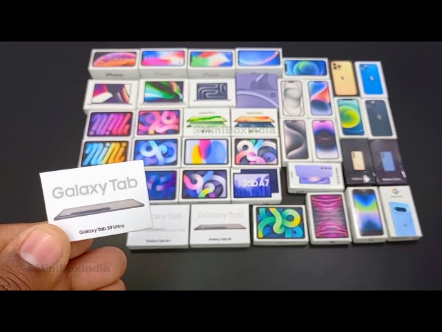 Samsung Galaxy Tab S9 ultra mini unboxing | MiniBox