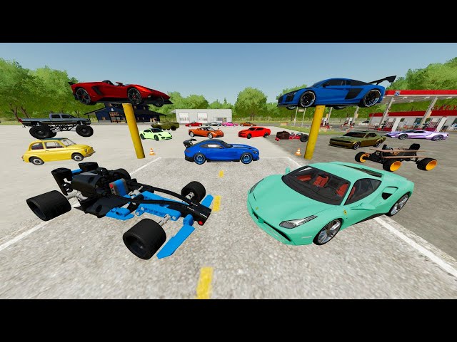 Finding the Fastest Racecar in Farming Sim | Farming Simulator 22