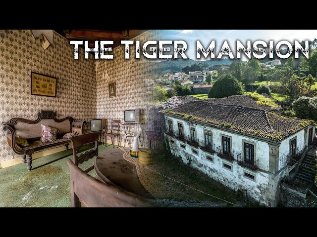 We Almost Got Caught! - The Abandoned Tiger Mansion in Portugal