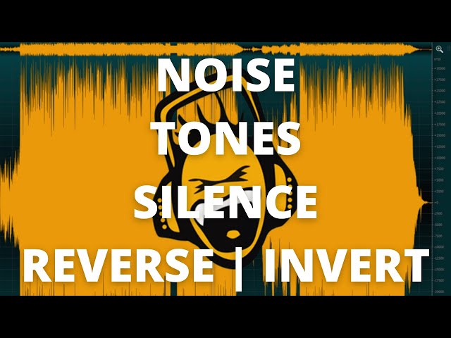ocenaudio - 11 - Noise, Tones, Silence, Reverse, Invert