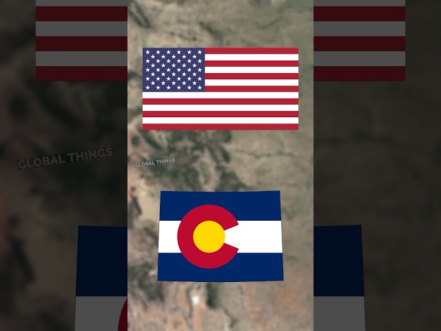 What if Colorado Was a Country? 🇺🇸 🏔 #shorts