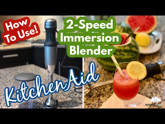 Overview: KitchenAid 2-Speed Immersion Blender (Hand Blender)