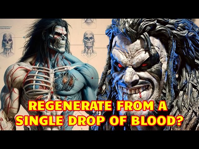 Lobo Anatomy Explored -  Regenerate From A Single Drop Of Blood? Is Lobo Really An Immortal Being?