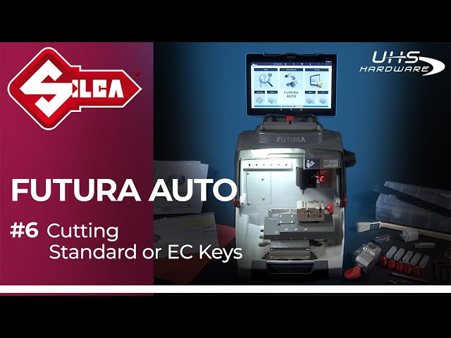 Silca Futura Auto Key Cutter - [ Part 6 ] How To Cut Standard or EC Keys