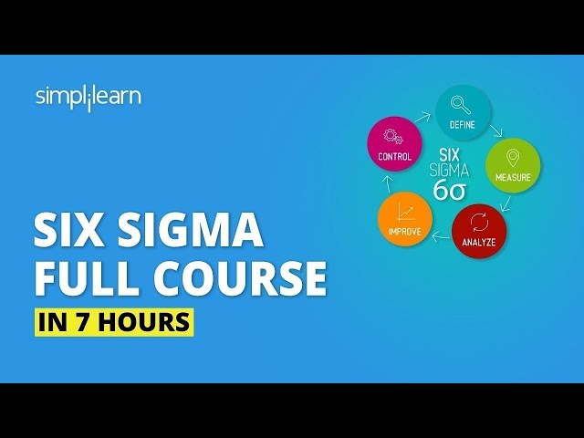 Six Sigma Full Course in 7 Hours | Six Sigma Green Belt Training | Six Sigma Training | Simplilearn