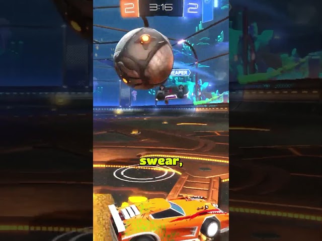 Playing Rocket league with default Settings!