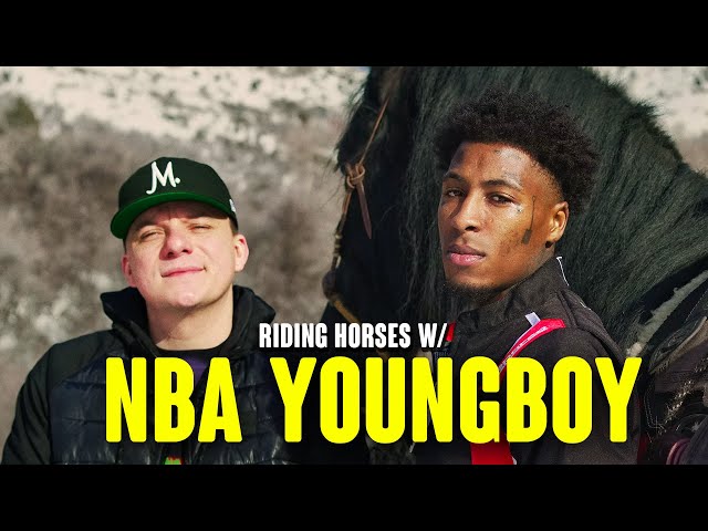 Ridin' Horses w/ NBA YOUNGBOY on Grave Digger Mountain
