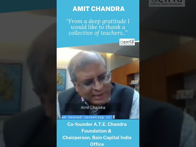 Amit Chandra | World Teachers' Day
