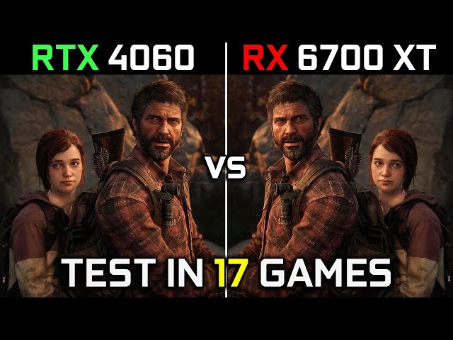 RTX 4060 vs RX 6700 XT | Test in 17 New Games | 1080p - 1440p | Performance Battle! 🔥 | 2023