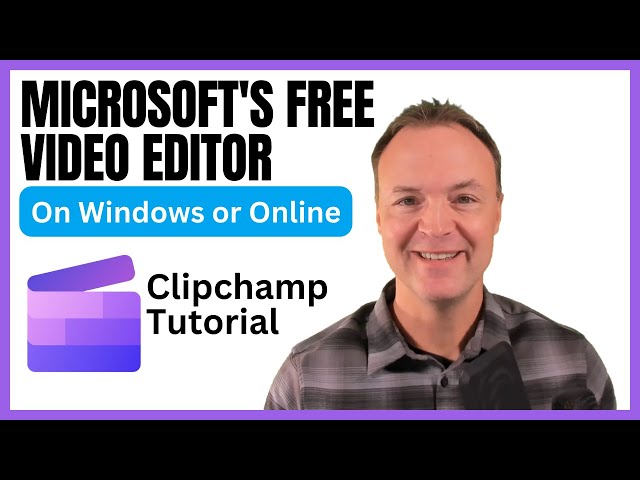 How to use Microsoft's FREE Video Editor - Clipchamp Beginners Tutorial