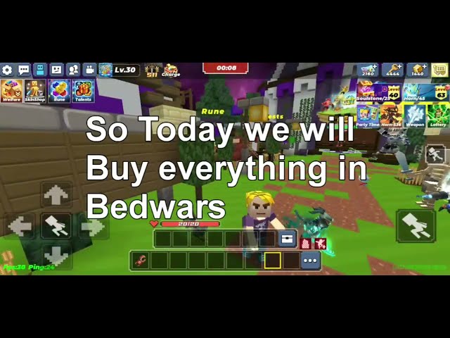 Purchasing Every Thing😱in Bedwars ||Blockman Go