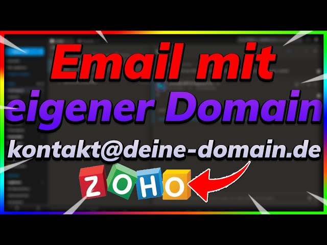 Email-Adresse mit EIGENER Domain KOSTENLOS & einfach einrichten 2021 | Tutorial Ecke