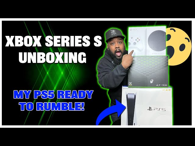 Xbox Series S Unboxing | My PS5 Ready To Rumble!