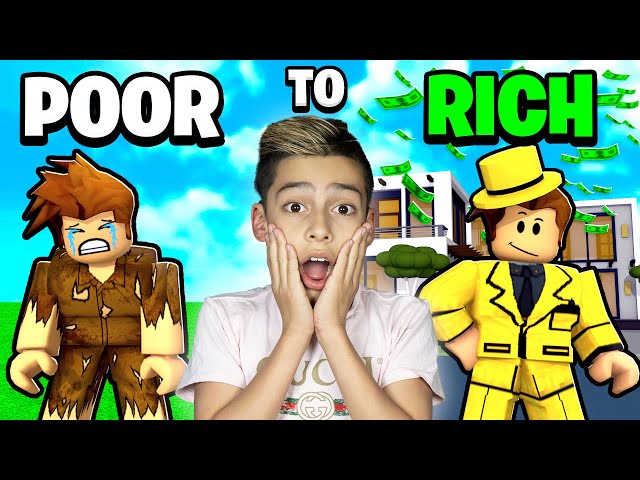 POOR to RICH in Roblox Brookhaven! | Royalty Gaming