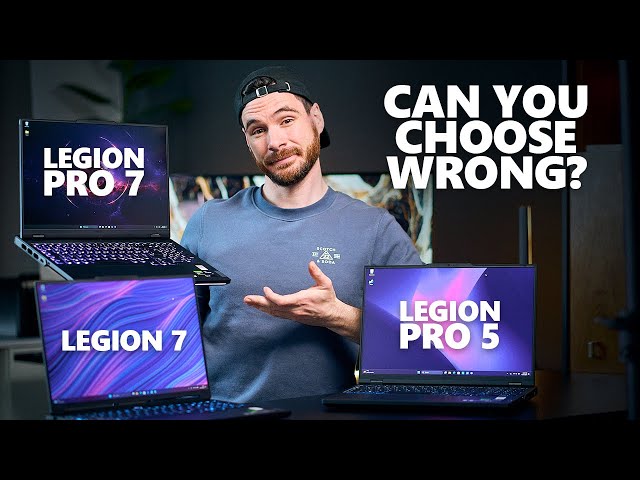 Lenovo Legion Pro 7, Pro 5 and 7i review - Which one to get in 2024?