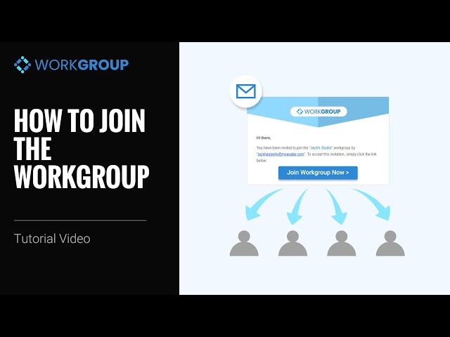 How to join the Workgroup tutorial | Workgroup Tutorials