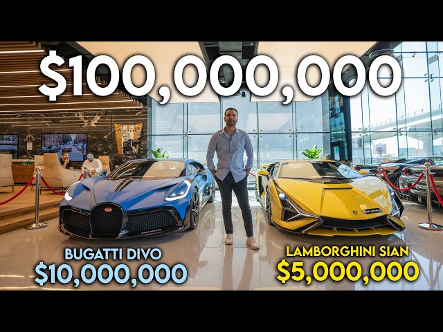 World's Craziest Car Dealership With Over $100 MILLION Worth of Cars!