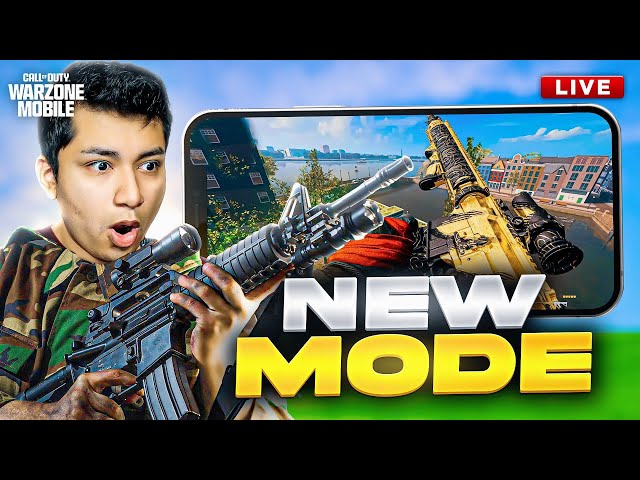 (Vertical) 🔴 PLAYING THE NEW MODE | SWEATY MATCHES | WARZONE MOBILE LIVE!