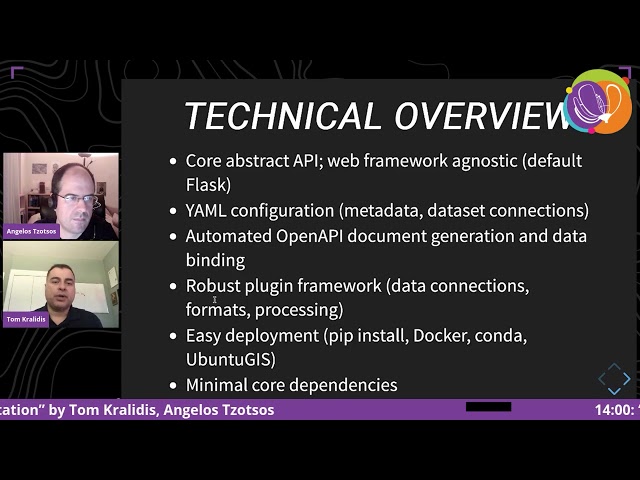 FOSS4G - pygeoapi: what's new in the Python OGC API Reference Implementation