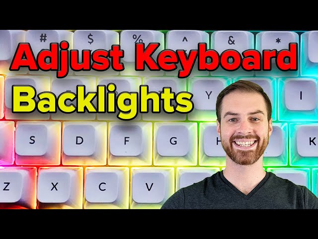 Using VIA to Adjust Keyboard Backlight Effects and Colors (QMK Firmware)
