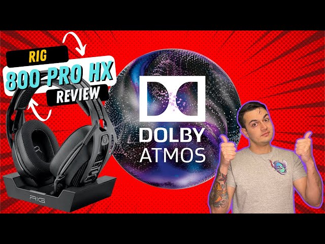 Dolby Atmos On Xbox and PC! Rig 800 Pro HX Headset Review