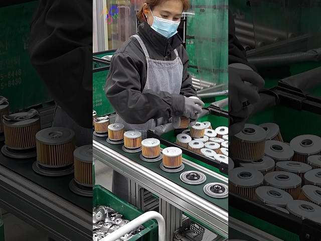 Interesting Automobile Engine Oil Filters Making Process #allprocessofworld
