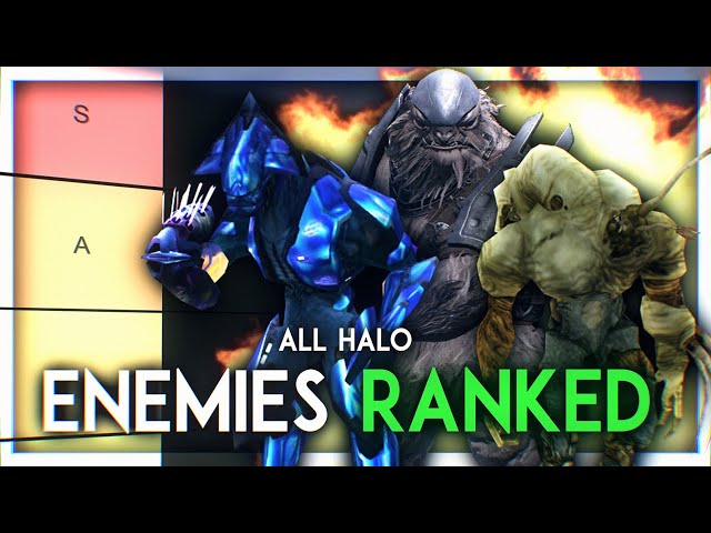The ULTIMATE Halo Enemy Tier List